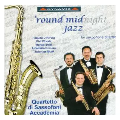 CD Accademia Saxophone Quartet: Round Midnight Jazz