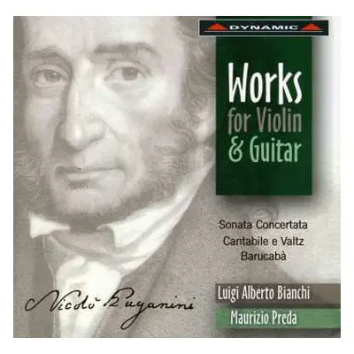 CD Paganini / Bianchi / Preda: Works For Violin & Guitar 2