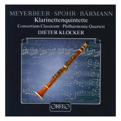 CD Louis Spohr: Klarinettenquintette