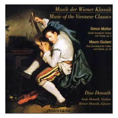 CD Duo Donath: Viennese Music For Violin & Guitar By Molitor &