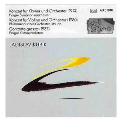 CD The Prague Symphony Orchestra: Konzert Für Klavier Und Orchester (1974) / Konzert Für Violine