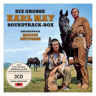 3CD/Box Set Martin Böttcher: Die Grosse Karl May Soundtrack-Box