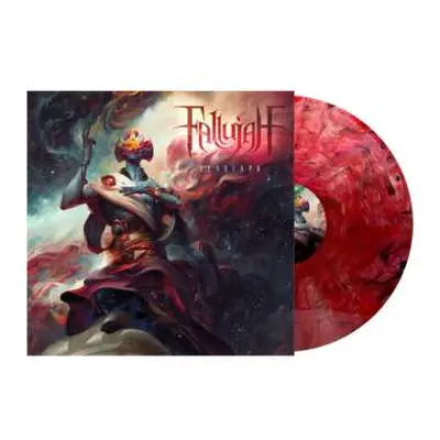 LP Fallujah: Xenotaph (red With Black Swirl Vinyl)