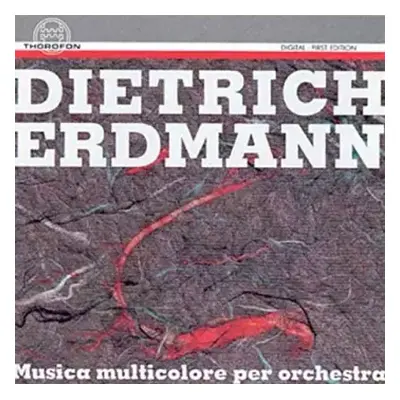 CD Dietrich Erdmann: Musica Multicolore Per Orchestra