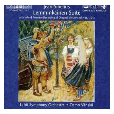 CD Jean Sibelius: Lemminkäinen Suite, Op.22