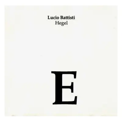 LP Lucio Battisti: Hegel