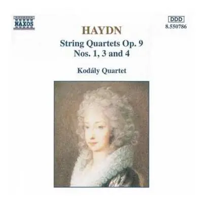 CD Joseph Haydn: String Quartets Op. 9, Nos. 1, 3 And 4