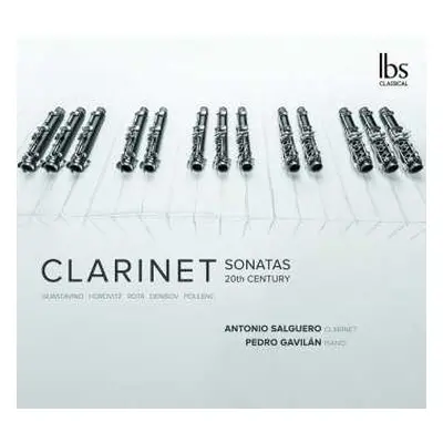 CD Antonio Salguero: Clarinet Sonatas 20th Century