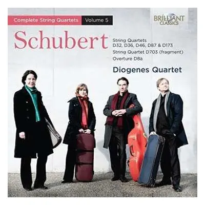 2CD Franz Schubert: Complete String Quartets, Volume 5 (String Quartest D32. D36, D46, D87, D173