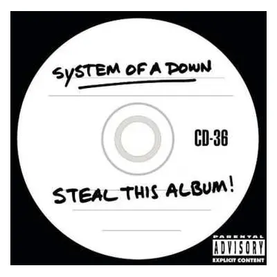 CD System Of A Down: Steal This Album!