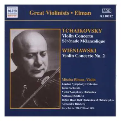 CD Various: Great Violinists • Elman