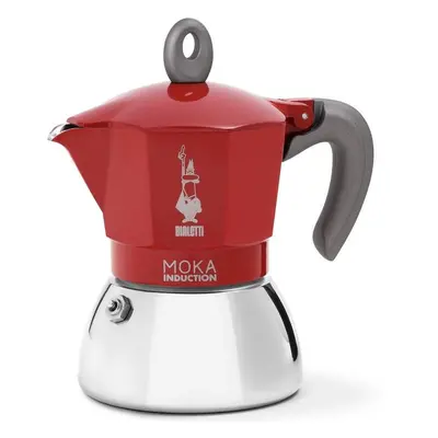 Bialetti Moka Induction 6 červená