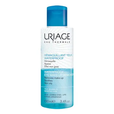 Uriage Dvoufázový voděodolný odličovač (Waterproof Eye-Makeup Remover) 100 ml