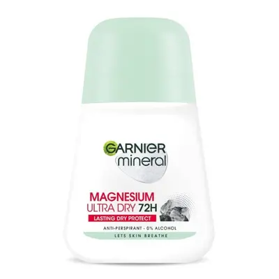 Garnier Antiperspirant roll-on pro ženy s magnéziem (Magnesium Ultra Dry) 50 ml