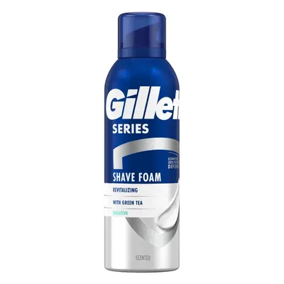 Gillette Revitalizující pěna na holení Series Sensitive Green Tea (Revitalizing Shave Foam) 200 