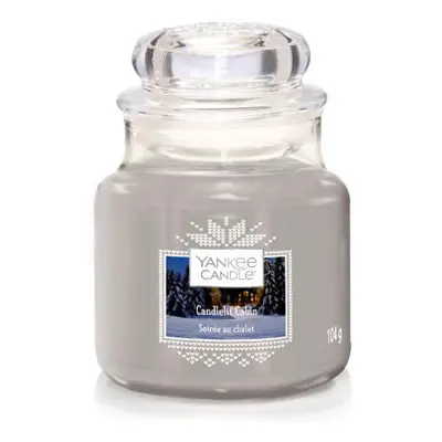 Yankee Candle Vonná svíčka Classic malý Candlelit Cabin 104 g