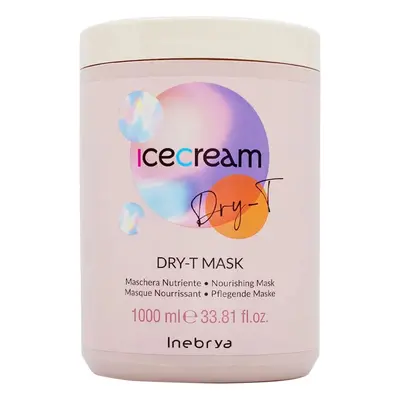 Inebrya Vyživující maska na suché, krepovité a chemicky upravené vlasy Ice Cream (Dry-T Mask) 10