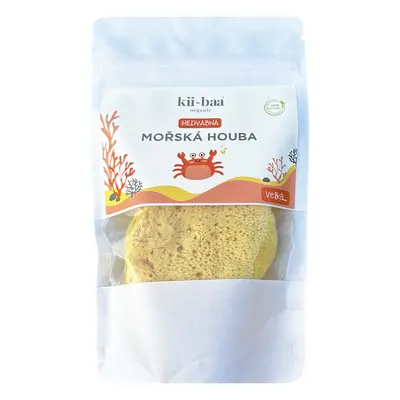 kii-baa organic Hedvábná mořská houba velká