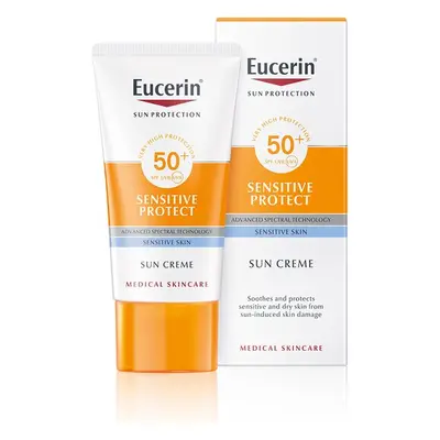 Eucerin Vysoce ochranný krém na opalování na obličej Sensitive Protect SPF 50+ 50 ml