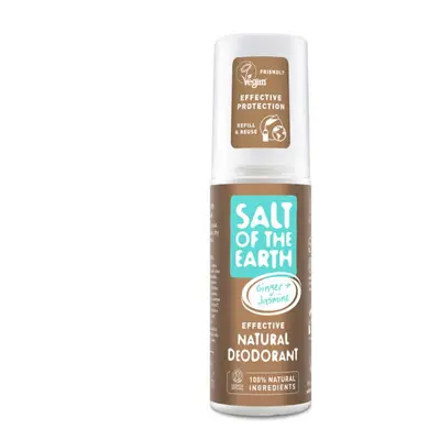 Salt Of The Earth Přírodní deodorant ve spreji se zázvorem a jasmínem Ginger + Jasmine (Natural 