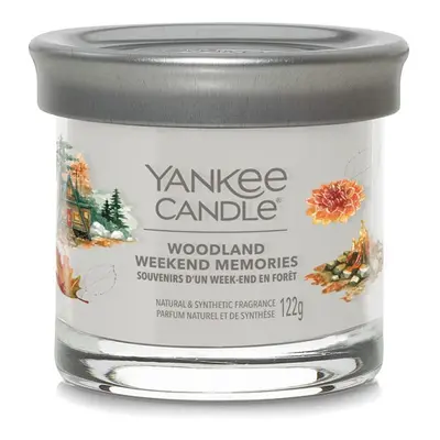 Yankee Candle Aromatická svíčka Signature tumbler malý Woodland Weekend Memories 122 g