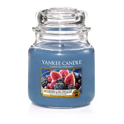 Yankee Candle Aromatická svíčka Classic malý Mulberry & Fig Delight 104 g