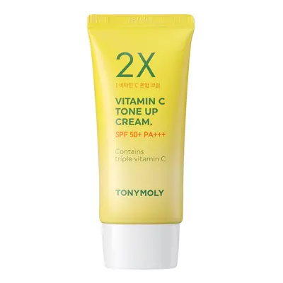 Tony Moly Rozjasňující pleťový krém SPF 50+ 2X Vitamin C (Tone Up Cream) 50 ml