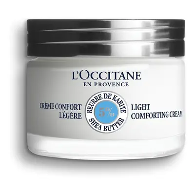 L`Occitane en Provence Jemný pleťový krém 5% Shea Butter (Light Comforting Cream) 50 ml