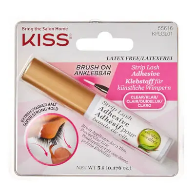 KISS Lepidlo na řasy transparentní Strip Lash Adhesive Clear 5 g