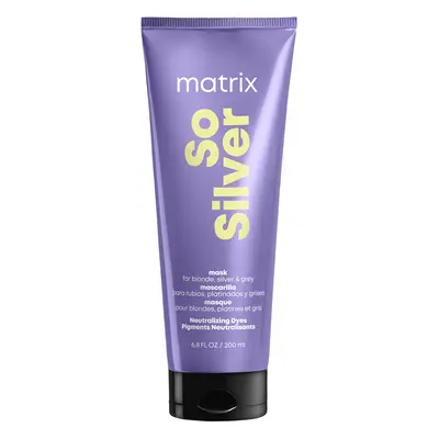 Matrix Hloubková maska pro blond až platinové vlasy So Silver (Color Obsessed Triple Power Mask)