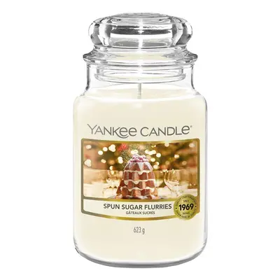 Yankee Candle Aromatická svíčka Classic velká Spun Sugar Flurries 623 g