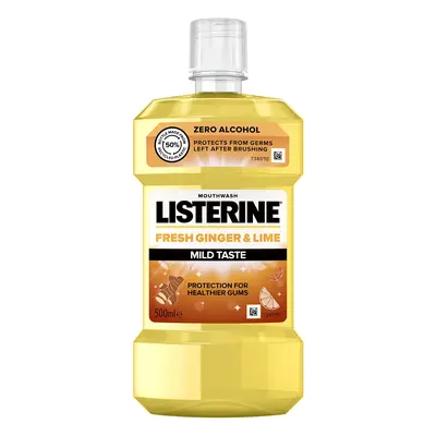 Listerine Ústní voda Fresh Ginger & Lime Mild Taste 500 ml