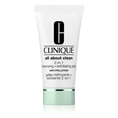 Clinique Exfoliační čisticí gel All About Clean (2-in-1 Cleanser + Exfoliating Jelly) 150 ml