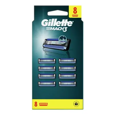 Gillette Náhradní hlavice Mach3 8 ks