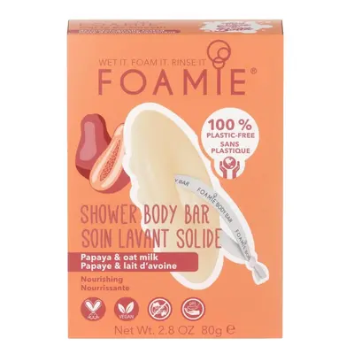 Foamie Vyživující sprchová péče Oat to Be Smooth (Shower Body Bar) 80 g