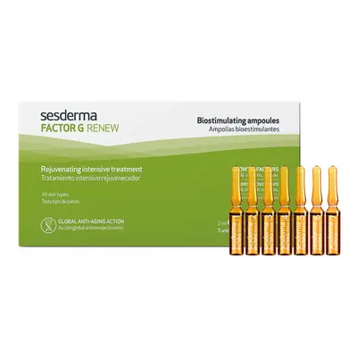 Sesderma Biostimulační ampule Factor G Renew (Biostimulating Ampoules) 7 x 1,5 ml