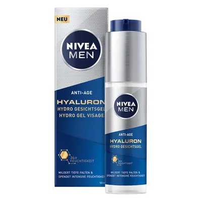 Nivea Osvěžující pleťový gel Nivea Men Hyaluron Anti-Age (Hydro Gel Visage) 50 ml