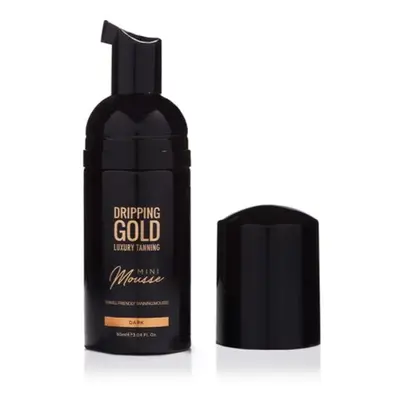 Dripping Gold Cestovní samoopalovací pěna Dark (Mini Mousse) 90 ml