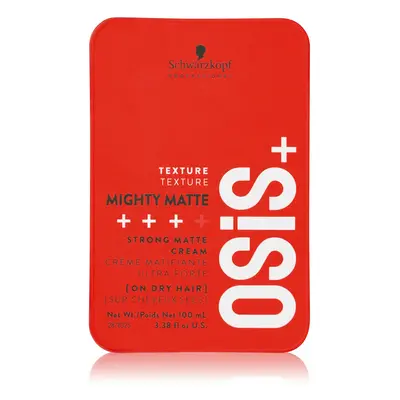 Schwarzkopf Professional Silný matující krém na vlasy OSiS Mighty Matte (Strong Matte Cream) 100