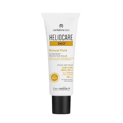 Heliocare Emulze na opalování s minerálními filtry SPF 50+ 360° (Mineral Fluid) 50 ml