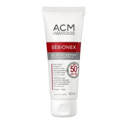 ACM Zmatňující krémový gel SPF 50+Sébionex (Mattifying Sunscreen Gel) 40 ml