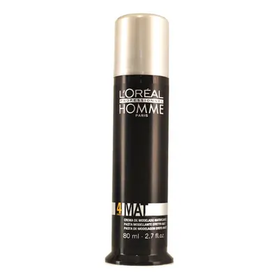 L´Oréal Professionnel Matující pasta na vlasy pro muže Homme Mat (Matte Sculpting Pomade) 80 ml