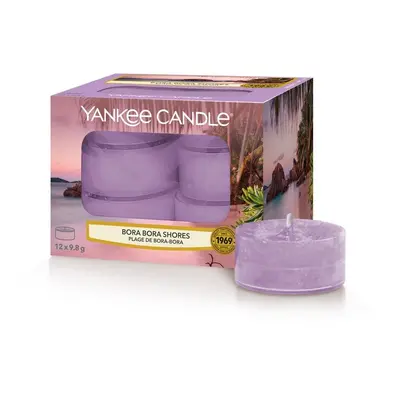 Yankee Candle Aromatické čajové svíčky Bora Bora Shores 12 x 9,8 g