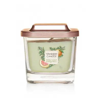 Yankee Candle Aromatická svíčka malá hranatá Holiday Garland 96 g