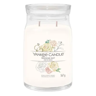 Yankee Candle Aromatická svíčka Signature sklo velké Wedding Day 567 g