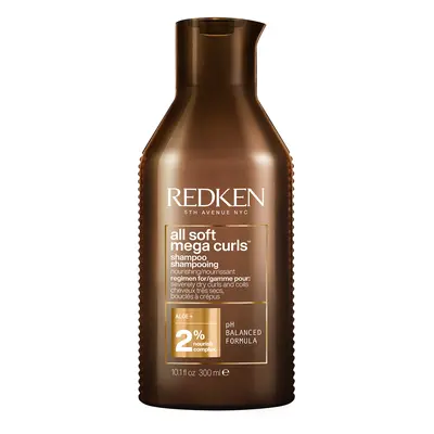 Redken Šampon pro suché kudrnaté a vlnité vlasy All Soft Mega Curls (Shampoo) 300 ml