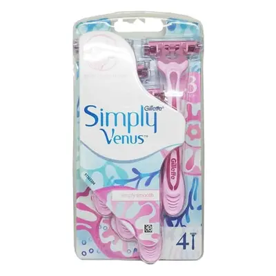 Gillette Pohotová holítka Simply Venus 3 3 ks