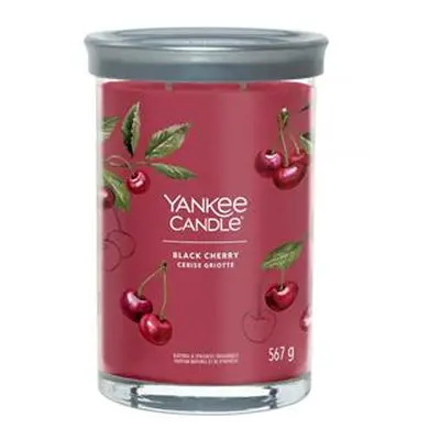 Yankee Candle Aromatická svíčka Signature tumbler velký Black Cherry 567 g