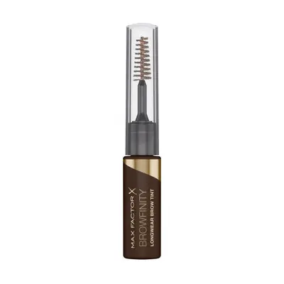 Max Factor Voděodolná tužka na obočí s kartáčkem Browfinity (Longwear Brow Tint) 4,2 ml 003 Dark