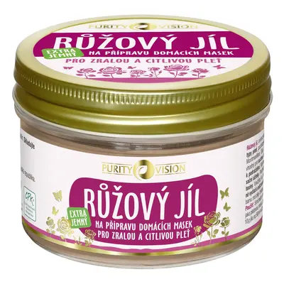 Purity Vision Růžový jíl 175 g